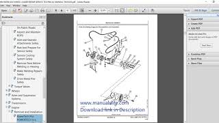 John Deere Service Manual Download [upl. by Ttergram742]