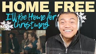 ILL BE HOME FOR CHRISTMAS with HOME FREE  Bruddah Sams REACTION vids [upl. by Attalanta]