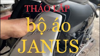 Thay Bộ Áo Yamaha Janus Chính Hãng [upl. by Mannie]