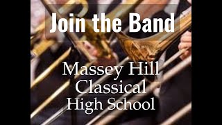 Massey Hill Classical High School Band [upl. by Yrrat]