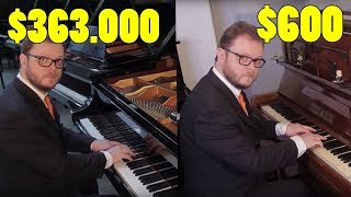 Can You Hear the Difference Between Cheap and Expensive Pianos [upl. by Higley]