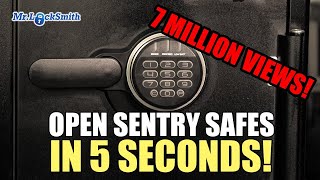 Open Sentry Safe in less than 5 seconds  Mr Locksmith™ [upl. by Arytal431]