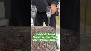 Klutch 12” Impact Wrench vs Hyper Tough 20v 12” Impact Wrench impactwrench [upl. by Anoit]