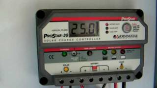 Solar Charge Controller  Pro Star 30 [upl. by Brunella]