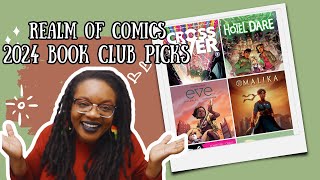 Realm of Comics 2024 Book Club Picks [upl. by Glasgo]