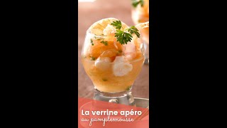 La recette des verrines apéritives au pamplemousse [upl. by Eidua]