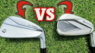 TAYLORMADE STEALTH vs P790 IRONS REVIEW  Whats the difference and which are best [upl. by Anitnahs]