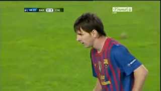 Messi penalty miss vs Chelsea  24042012 [upl. by Kegan]