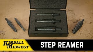 Step Reamer by Kimball Midwest [upl. by Suhpesoj]