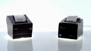 Epson POS Receipt Printers vs Star PaperSaving Features [upl. by Myke]