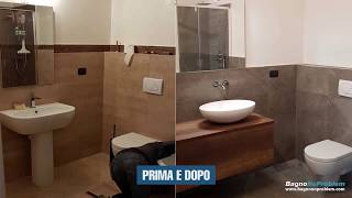 Rifacimento bagno Pagnacco Udine  Bagno No Problem [upl. by Aneladgam]