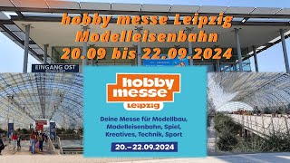 Modelleisenbahn Hobby Messe Leipzig 2024  Anlagenträume [upl. by Joyann]