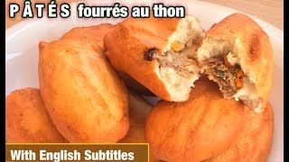 Pâté béninois fourrés au thon beignets salés  Allerretour farcis au thon [upl. by Waldner597]