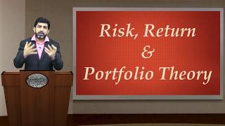 Risk Return amp Portfolio Management  CA Final SFM New Syllabus Classes amp Video Lectures [upl. by Odin]