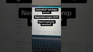 2024 MCAT Test Dates Are Out Learn More About Them [upl. by Arza]