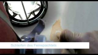 Repair Concepts BadeDuschwannenreparatur Emaille Schlagschaden [upl. by Pownall446]