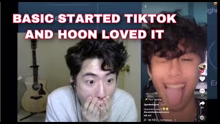 GOSU HOONS REACTION TO BASICS TIKTOK [upl. by Tiedeman324]