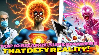 “Top 10 Bizarre Superpowers That Defy Reality”  superpowers realsuperpowers superpower real [upl. by Eerat]