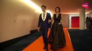 Aloysius Pang in Star Awards 2018 Red Carpet [upl. by Ezarras670]