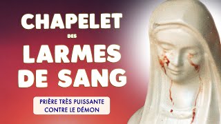 🙏 CHAPELET des LARMES de SANG de MARIE 🙏 PRIÈRE TRÈS PUISSANTE [upl. by Ahsinhoj]