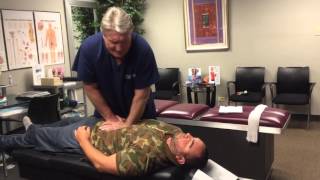 Severe Hiatal Hernia Pt Flew To Your Houston Chiropractor Dr Gregory Johnson Fot 1 Time Treatment [upl. by Elay909]