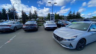 Looking for a Fuel Efficient vehicle with warranty 2021 Elantra Hybrid Ultimate package [upl. by Pat]