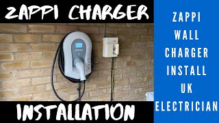 MyEnergi Zappi Electric Vehicle Charge Point Installation [upl. by Arzed]