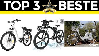 Elektro Fahrrad Test 2023 💎 TOP 3 beste Elektro Fahrräder [upl. by Nahgam]