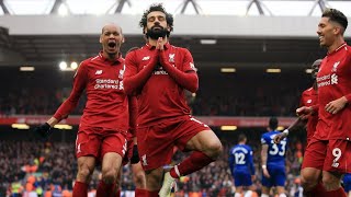 Salah Screamer vs Chelsea  Premier League 201819  English Commentary [upl. by Amsab75]