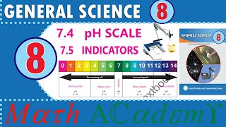 pH Scale Indicators Chapter 7  General Science ✅ 8 Class SNC 2023 Unit 7 Lecture 4 [upl. by Coleman]