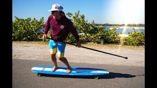 Hamboards Giant Longboard SUP [upl. by Oiliduab]