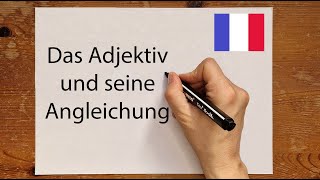 Französisch Das Adjektiv und seine Angleichung  einfach erklärt [upl. by Atoked]