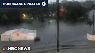 Florida continues to see rain and flooding as Hurricane Milton moves east [upl. by Costanza]