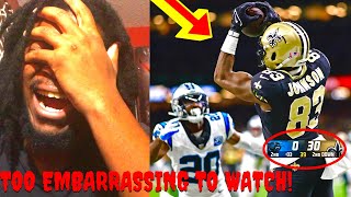 REMOVE THE PANTHERS FROM NFL ASAP PANTHERS VS SAINTS HIGHLIGHTS REACTION 2024 WEEK 1 [upl. by Vaughn]