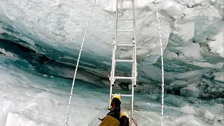 Climbing Mount Everest  Day 26 Khumbu Icefall [upl. by Ddet788]