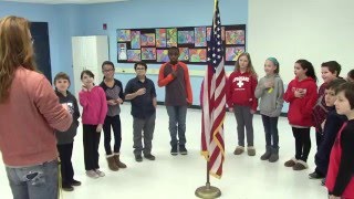 5th Grade Pledge of Allegiance [upl. by Netsua]