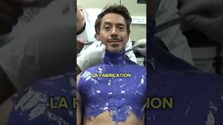 Comment a été créée larmure dIron Man  😱 shorts ironman robertdowneyjr marvel tournage [upl. by Jeraldine707]