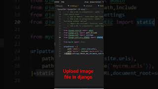 how to upload image file in django [upl. by Shani]