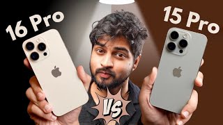 iPhone 15 Pro Vs 16 Pro Should You Upgrade full comparison in Hindi  Mohit Balani [upl. by Verdi]