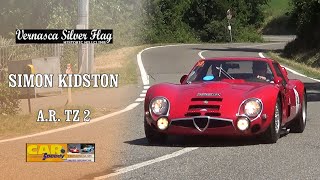 Vernasca Silver Flag 2022  Simon Kidston  Alfa Romeo Tz2 [upl. by Anitap]