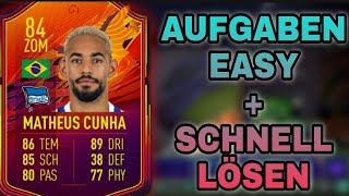 FIFA 21 CUNHA HEADLINER🔥 AUFGABEN SCHNELL LÖSEN🔴 [upl. by Fortuna]