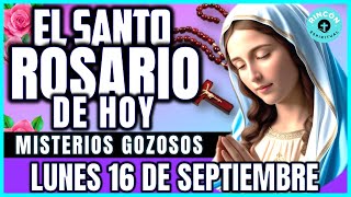 Santo Rosario Corto de hoy Lunes 16 de Septiembre Misterios Gozosos🌸santorosariodehoycorto [upl. by Anyg628]