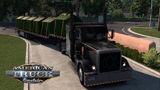 Home Depot Dumpsters Ruda Pete 389 Glider AMERICAN TRUCK SIMULATOR 2024 [upl. by Aihcropal]