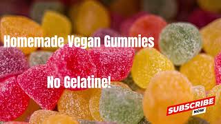 Healthy Homemade Fruit Gummies with Agar Agar  Halal and VeganFriendly Recipe [upl. by Durstin]