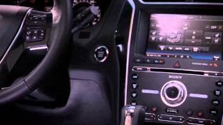 2015 Ford Explorer Interior Design  AutoMotoTV [upl. by Sanoj321]