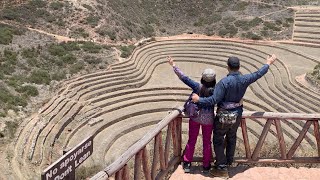 Peru秘魯Moray Inca ruins海鰻印加遺址Urubamba烏魯班巴Cusco庫斯科Nov 2 2023 [upl. by Morgana]