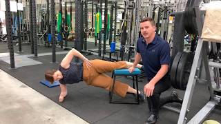 Copenhagen Adductor exercise [upl. by Ewolram]