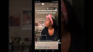 Days Before Lucas Coly Passing💔😱 lucas amber riplucas viralvideo [upl. by Nicko372]