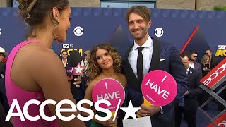 ACM Awards 2018 Maren Morris amp Ryan Hurd Play Newlywed Never Have I Ever  Access [upl. by Llehcear]