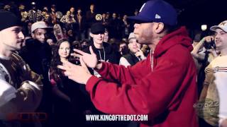 KOTD  Rap Battle  Arcane  Dose vs Kaliente  Daley  GP2011 R1 [upl. by Obe]